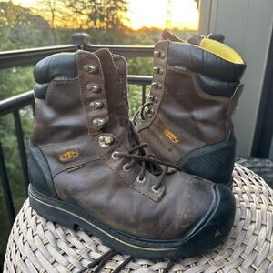 Keen Dry Men’s Steel Toe Utility Waterproof Boots Size 12 ASTM F2413-11